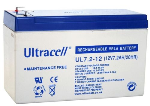 Baterie UPS Ultracell UL7.2-12, 12V, 7.2 Ah