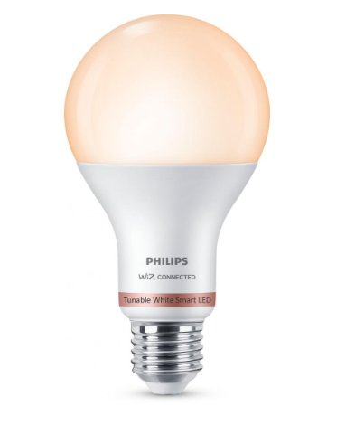 Bec LED inteligent Philips, Wi-Fi, Bluetooth, A67, E27, 13W (100W), 1521 lm, temperatura lumina reglabila (2700-6500K)