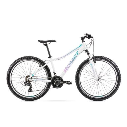 Bicicleta de Munte Romet Jolene 6.1 Alb/Verde/Violet marimea S/15 2022