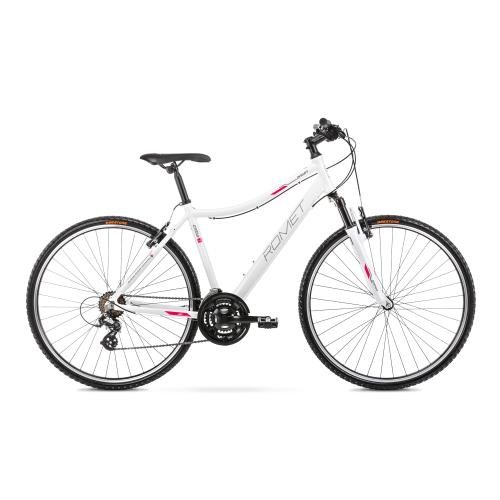 Bicicleta de Trekking Romet Orkan D Alb/Violet marimea M/17 2022