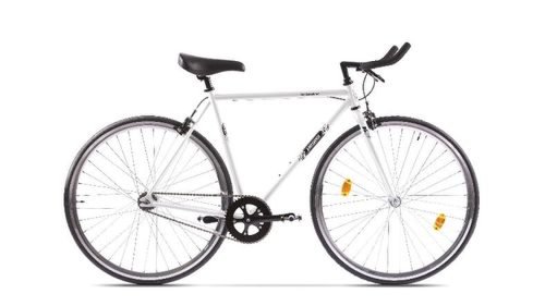 Bicicleta Pegas Clasic 2S Bullhorn, Cadru 21inch, Roti 28inch, 2 Viteze (Alb) 