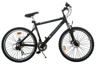 Bicicleta Ultra SPRINTER 2DB, Roti 26inch, 21 viteze (Negru)