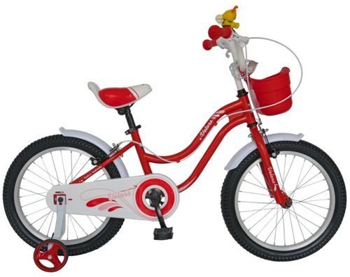 Bicicleta Velors V1602A pentru copii 4-7ani, Roti 16inch (Rosu)