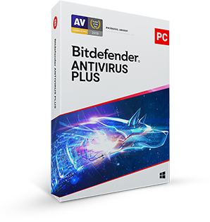 Bitdefender Antivirus Plus 2021, 1 PC, 1 an, Licenta noua, BOX/Retail