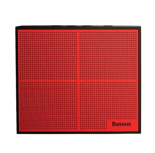 Boxa Portabila Baseus NGE05-91 Encok Cube E05, Jack 3.5mm, Bluetooth (Rosu) 