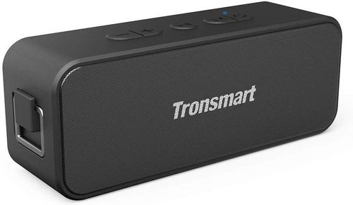 Boxa Portabila Tronsmart Element T2 Plus, Bluetooth, Rezistenta la apa (Negru)