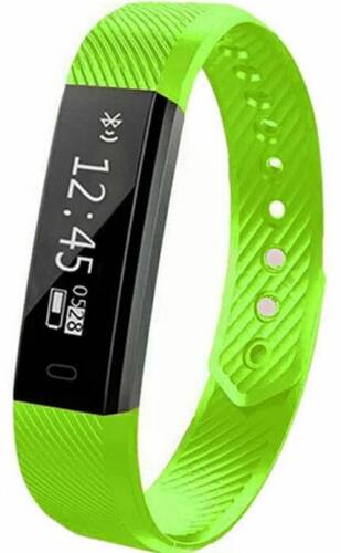Bratara Fitness MaxCom FitGo FW10 ACTIVE, Bluetooth, OLED, Rezistenta la umezeala si praf (Verde)