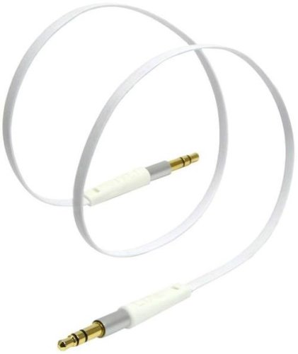 Cablu Audio Tylt AUX, Jack 3.5mm - Jack 3.5mm, 1m (Alb)