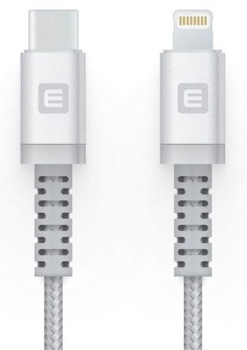 Cablu de date Evelatus MFI08, USB Type-C - Lightning, Incarcare rapida, MFI, 1 m (Gri)