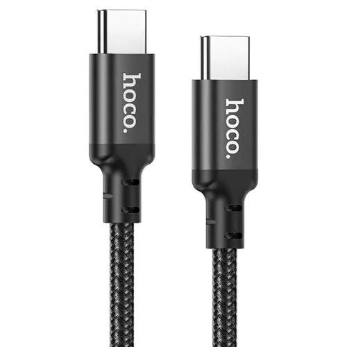 Cablu de date HOCO X14 Double Speed, USB Type-C - USB Type-C, 1 m, 60W, Negru