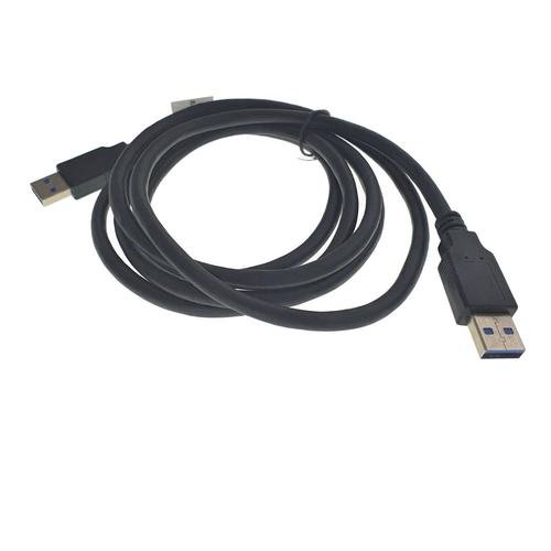 Cablu de date Lanberg CA-USBA-30CU-0018-BK, USB 3.0, 1.8m (Negru)