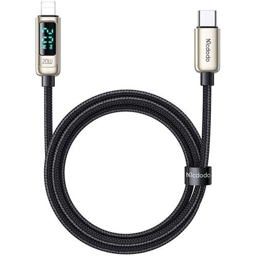 Cablu de date Mcdodo Digital Pro Type-C la Lightning, PD, 1.2m, 20W (Argintiu)