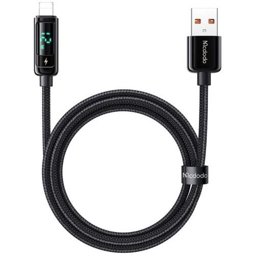Cablu de date Mcdodo Digital Pro USB-A la Lightning, 1.2m, 3A (Negru)