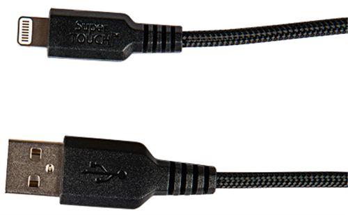 Cablu de date Super Touch STH-7964, Premium Lightning, 1m (Negru)