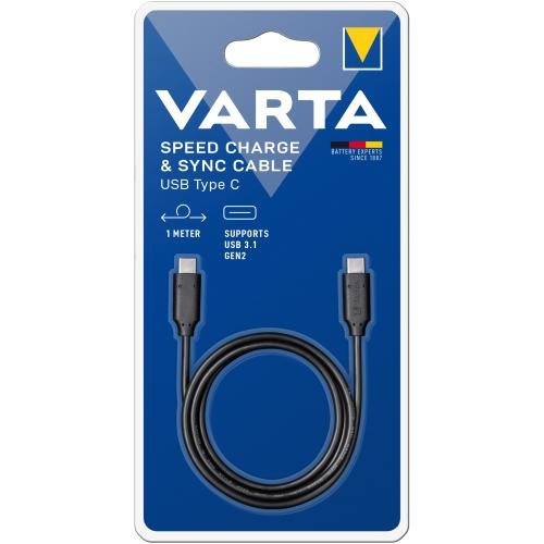 Cablu de date Varta, USB TYPE C - USB TYPE C