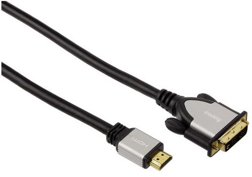Cablu Hama 54533, DVI-D - HDMI, 1.8 m (Negru)