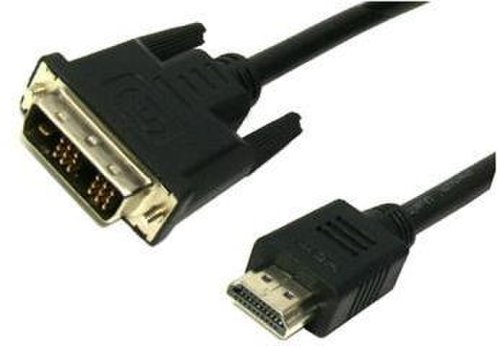 Cablu MediaRange HDMI - DVI, 2 m (Negru)