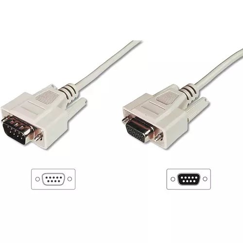 Cablu Monitor Assmann, RS232, DSUB9, 2m