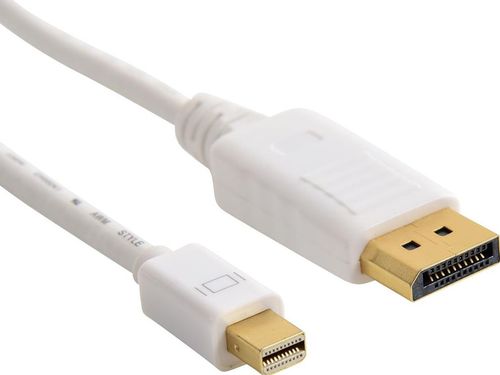 Cablu Sandberg 508-63, DisplayPort - Mini DisplayPort, 2 m (Alb)