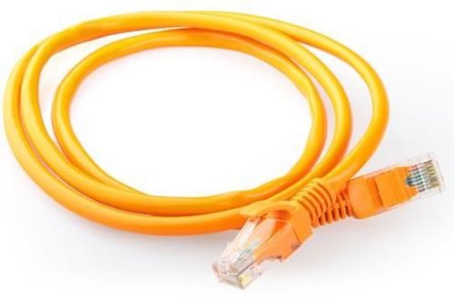 Cablu UTP Gembird PP12-2M/O, Patchcord, CAT.5e, 2m (Portocaliu)