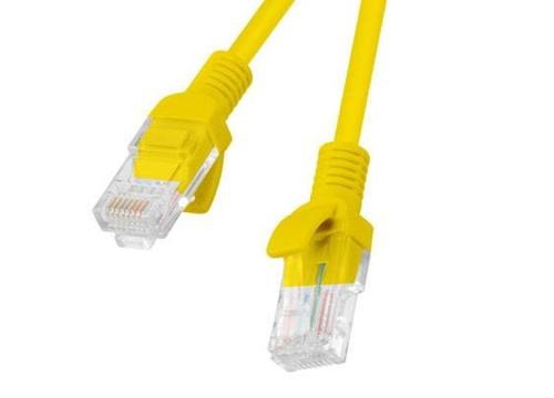 Cablu UTP Lanberg PCU6-10CC-1000-Y, CAT.6, 10m (Galben)