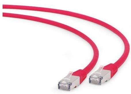 Cabluri FTP Gembird PP6A-LSZHCU-R-0.25M, Patchcord, CAT.6a, 0.25 m (Rosu)
