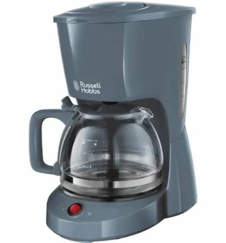 Cafetiera Russell Hobbs Textures Grey, 975 W, 1.25 L (Gri)
