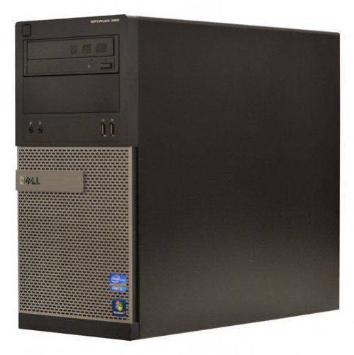 Calculator Sistem PC Refurbished Dell Optiplex 390 Tower(Procesor Intel® Core™ i3-2100 (3M Cache, up to 3.10 GHz), 4GB, 500GB HDD , Intel® HD Graphics, Win10 Home)