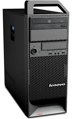 Calculator Sistem PC Refurbished Lenovo ThinkStation S30 (Procesor Intel® Xeon™ E5-2609 (10M Cache, up to 2.40 GHz), Sandy Bridge EP, 16GB, 120GB SSD, nVidia Quadro 2000 @1GB, Negru)