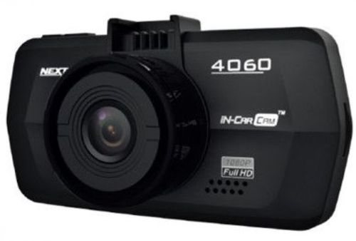 Camera auto DVR Next Base 4060, Full HD, Senzor G cu 3 axe, display LCD color 2.7inch, microfon si difuzor incorporat (Negru)