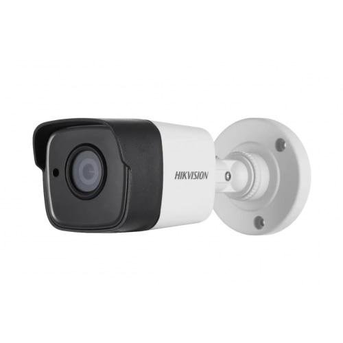 Camera supraveghere video HD Bullet Hikvision DS-2CE16H0T-ITE3C, 5MP, Lentila 3.6mm, IR 20m