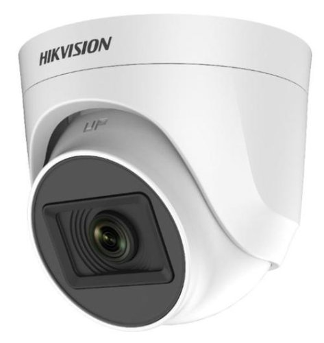 Camera Supraveghere Video Hikvision DS-2CE76H0T-ITPF24, 5MP, 2.4mm, (2560 x 1944), F1.2 (Alb)