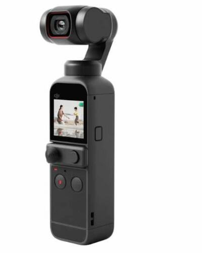 Camera Video de Actiune DJI Osmo Pocket 2, CMOS 64MP, UHD 4K 60fps, Focus automat, Microfon (Negru)