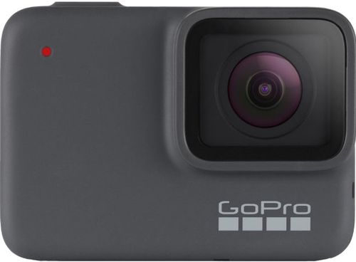Camera Video de Actiune GoPro HERO7 Silver Edition, Filmare 4K, Waterproof, GPS, Wi-Fi (Argintiu)
