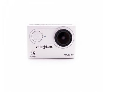 Camera Video Sport E-Boda AC6200W, 4K Ultra HD, Wi-Fi, Ecran 2inch LCD, 16MP, Rezistenta la apa (Gri)