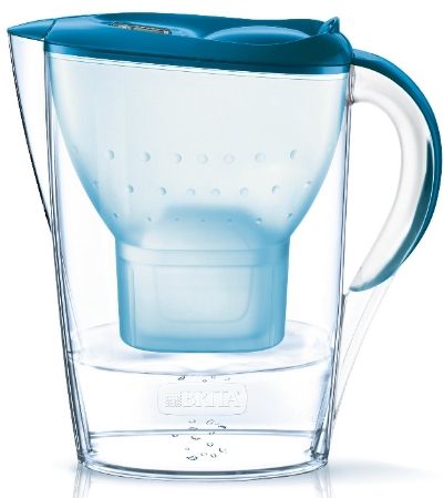 Cana pentru filtrare apa Marella Cool Brita BR1026446, 2.4 L (Albastru/Transparent) 
