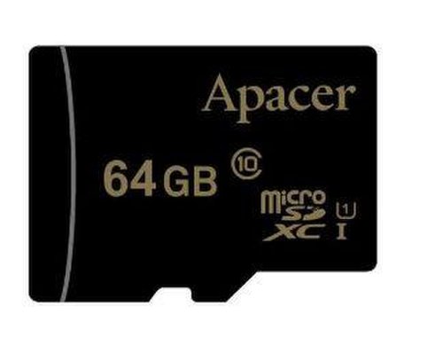 Card de memorie Apacer microSDXC, 64GB, Clasa 10, UHS-1