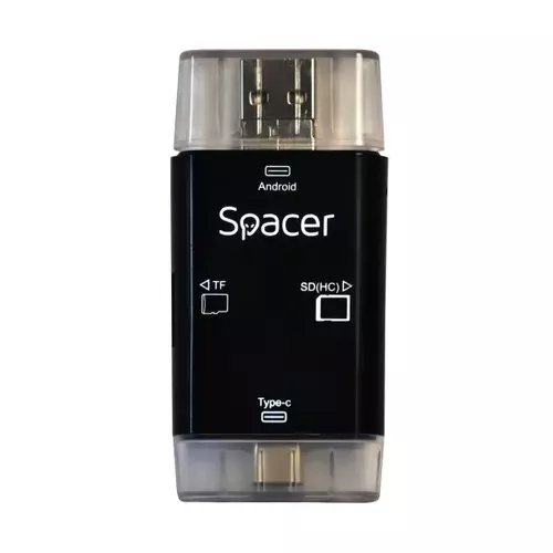 Card reader Spacer SPCR-309, USB Type-C