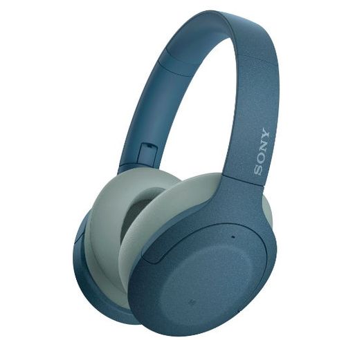 Casti Sony WH-H910NL, Noise Canceling, Quick attention, Hi-Res, Wireless, Bluetooth, NFC, LDAC, Autonomie de 35 ore (Albastru)