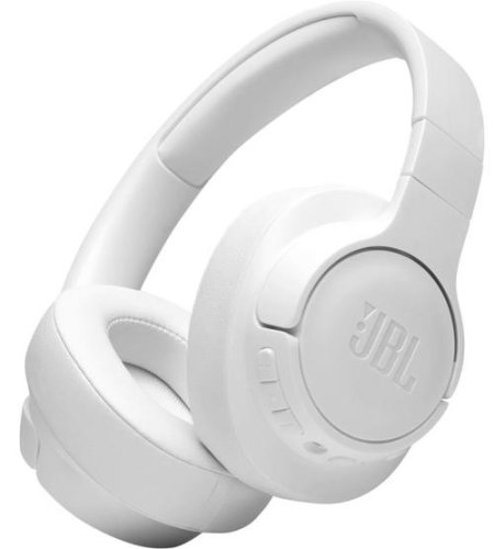 Casti Stereo JBL Tune 760NC, Bluetooth, Active Noise Cancelling, Pure Bass Sound, Baterie 35H, Microfon (Alb)