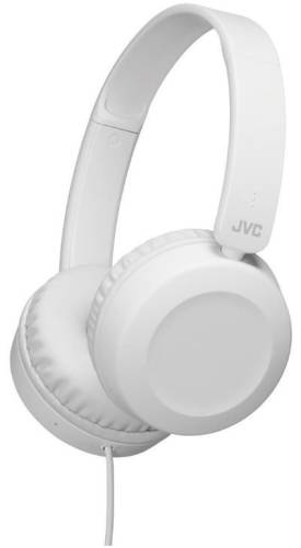 Casti Stereo JVC HA-S31M-W-E tip DJ, Ultrausoare, Microfon (Alb)