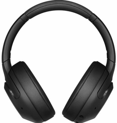 Casti Stereo SONY WH-XB900NB, Bluetooth, NFC, Over-Ear, Microfon, Noise Cancelling, Extra BASS (Negru)