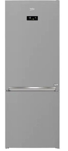 Combina frigorifica Beko RCNE560E40ZLXPHUN, 495 L, NeoFrost, Wi-fi, Clasa E, H 192 cm (Argintiu)