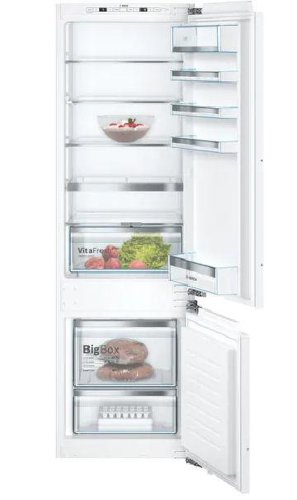 Combina frigorifica incorporabila Bosch KIS87AFE0, 272 L, Clasa E, H 177 cm (Alb)