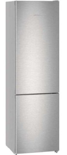 Combina frigorifica Liebherr CNef 4813, 344 L, No Frost, Clasa E, H 201.1 cm (Argintiu)