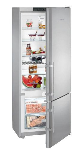 Combina frigorifica Liebherr CNPesf 4613, 420 l, No Frost (Argintiu)