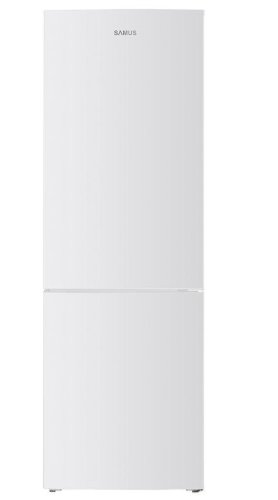 Combina frigorifica Samus SCW394, 313 L, Termostat reglabil, Clasa F, H 186 cm (Alb)