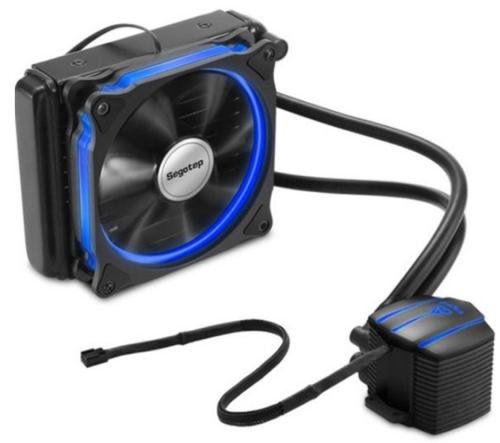 Cooler CPU Segotep Water Cooler Halo 120 (Ring LED Albastru)
