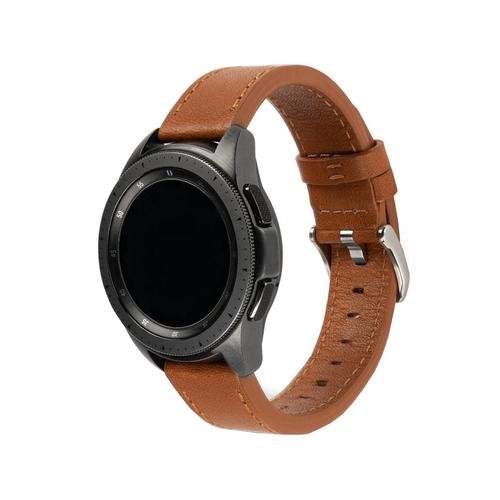 Curea din piele Ringke Leather One Classic Band pentru Samsung Galaxy Watch 3 41mm / marime 20mm, Maro