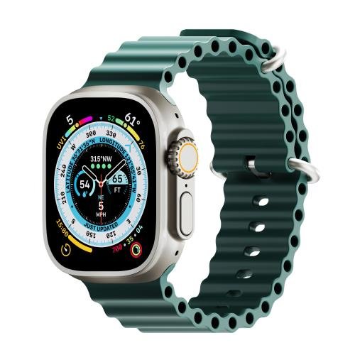 Curea H2O Loop NEXT ONE pentru Apple Watch (42/44/45/49mm), Verde